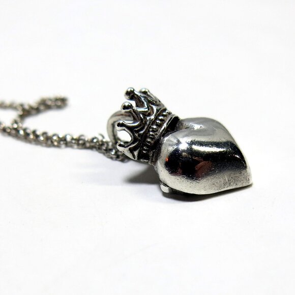 King Baby 3 Dimensional Heart Necklace ORIGINAL 'Vintage' Version, Authentic - Picture 15 of 16